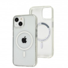Чехол для iPhone 14 MagSafe Spigen clear прозрачный