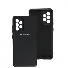 Чохол для Samsung Galaxy A52 Silicone Full camera чорний