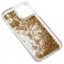 Чохол для iPhone 11 Pro Gcase star whispen блискітки вода золотистий