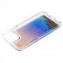 Чохол для iPhone 11 Pro Gcase star whispen GRD блискітки вода блакитний