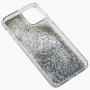 Чохол для iPhone 11 Pro Max Gcase star whispen блискітки вода срібляста