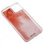 Чохол для iPhone 11 Pro Max Gcase star whispen mate блискітки вода рожевий