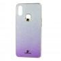 Чехол для Samsung Galaxy A10s (A107) Swaro glass серебристо-фиолетовый
