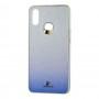Чохол для Samsung Galaxy A10s (A107) Swaro glass сріблясто-синій