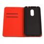 Чехол книжка для Xiaomi Redmi 5 Plus Black magnet красный