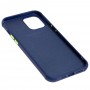 Чохол для iPhone 12 Pro Max Bracket flap синій
