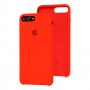 Чохол Silicone для iPhone 7 Plus / 8 Plus Premium case червоний