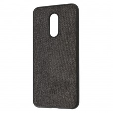 Чехол для Xiaomi Redmi 5 Textile черный