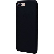 Чехол для iPhone 7 Plus Leather Case Metal Button черный 