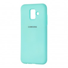 Чохол для Samsung Galaxy A6 2018 (A600) Silicone Full бірюзовий