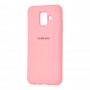 Чохол для Samsung Galaxy A6 2018 (A600) Silicone Full рожевий