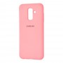 Чехол для Samsung Galaxy A6+ 2018 (A605) Silicone Full розовый