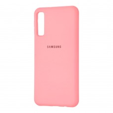 Чехол для Samsung Galaxy A7 2018 (A750) Silicone Full розовый
