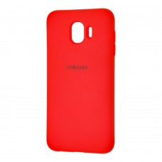 Чехол для Samsung Galaxy J4 2018 (J400) Silicone Full красный
