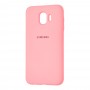 Чехол для Samsung Galaxy J4 2018 (J400) Silicone Full розовый