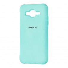 Чехол для Samsung Galaxy J5 (J500) Silicone Full бирюзовый