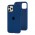 Чехол для iPhone 11 Pro Max Silicone Full blue
