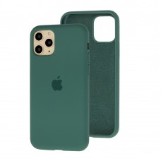 Чохол для iPhone 11 Pro Max Silicone Full pine green