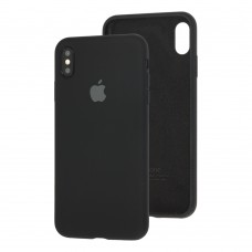 Чехол для iPhone X / Xs Silicone Full черный