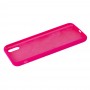 Чохол для iPhone X / Xs Silicone Full bright pink