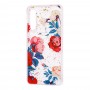 Чехол для Xiaomi Mi 9 Flowers Confetti "роза"