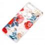 Чехол для Xiaomi Mi 8 Lite Flowers Confetti "роза"
