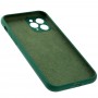 Чехол для iPhone 11 Pro Silicone Full camera Lens зеленый