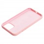 Чохол для iPhone 12 Pro Max Silicone Full рожевий / pink