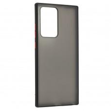 Чехол для Samsung Galaxy Note 20 Ultra (N986) LikGus Maxshield черный / красный