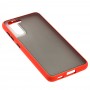 Чехол для Samsung Galaxy S21 (G991) LikGus Maxshield красный