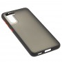 Чехол для Samsung Galaxy S21 (G991) LikGus Maxshield черный / красный