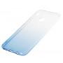 Чехол для Huawei P Smart Plus Gradient Design бело голубой