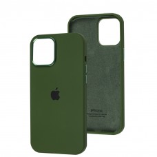 Чохол для iPhone 12 Pro Max New silicone Metal Buttons atroviren
