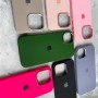 Чехол для iPhone 12 Pro Max New silicone case shiny pink