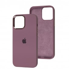 Чехол для iPhone 13 Pro Max New silicone case black currant