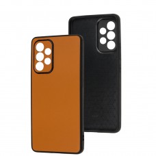 Чехол для Samsung Galaxy A53 (A536) Classic leather case orange