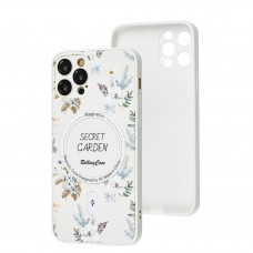 Чехол для iPhone 12 Pro Secret Garden MagSafe white