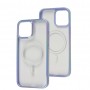 Чехол для iPhone 14 Pro Max WAVE Blinding light MagSafe blue