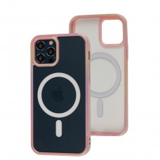Чехол для iPhone 12 / 12 Pro WAVE Blinding light MagSafe pink