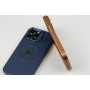 Чохол для iPhone 14 Pro Max Logo Case MagSafe dark blue