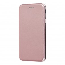 Чохол книжка Premium для Samsung Galaxy J4+ 2018 (J415) рожево-золотистий