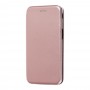 Чохол книжка Premium для Samsung Galaxy J6+ 2018 (J610) рожево-золотистий
