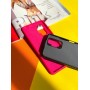 Чехол для Xiaomi Poco X3 / X3 Pro Lime silicon с микрофиброй оранжевый (orange)