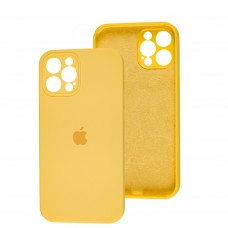 Чехол для iPhone 12 Pro Max Square Full camera yellow