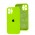 Чохол для iPhone 12 Pro Max Square Full camera lime green