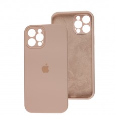 Чехол для iPhone 12 Pro Max Square Full camera pink sand