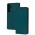 Чехол книга Fibra для Samsung Galaxy A35 5G зеленый