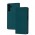 Чехол книга Fibra для Samsung Galaxy A15 зеленый