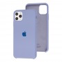 Чехол silicone для iPhone 11 Pro Max case лавандовый серый