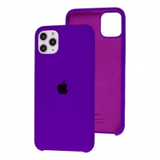 Чохол silicone для iPhone 11 Pro Max case фіолетовий